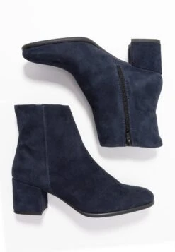 Anna Field Leather - Bottines - Dark Blue -Mode Soldes 0c8ab4ca5f284d3f9f0baf5acf365a43