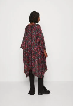 Even&Odd Floral - Veste Légère - Red -Mode Soldes 0e6d843710aa40f482c582a9ab6f2fa0