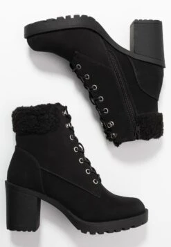 Anna Field Winter Boot - Bottines À Plateau - Black -Mode Soldes 155f8fed223d4582b636130f8e4a2046