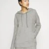 CALVIN KLEIN UNDERWEAR Ease Hoodie - Haut De Pyjama - Grey Heather -Mode Soldes 1f4b63b240ea40a49e44408e6f629d61