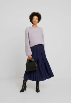 Anna Field Plisse A-Line Midi Skirt - Jupe Trapèze - Maritime Blue -Mode Soldes 209f8122023c493e962f16a4f655345c