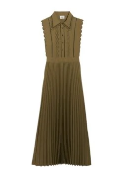 CLAUDIE PIERLOT Respect - Robe Chemise - Lichen -Mode Soldes 20c4302298ba4bae90f99066d773d6bb