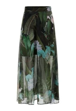 Guess Mit Allover-Print - Jupe Trapèze - Mehrfarbig, Grün -Mode Soldes 3f19ce6cad6842ddab6be4139590c0a5