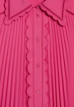 CLAUDIE PIERLOT Ramo - Robe Chemise - Bubble Gum -Mode Soldes 4da757ccd73a44aebd715440e56d840f