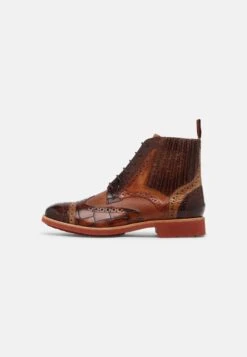 MELVIN & HAMILTON Amelie 17 - Bottines À Lacets - Brown -Mode Soldes 5396aaf8c2d448dca67b4d291e8cbb3a
