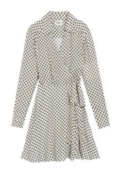 CLAUDIE PIERLOT Rixiemonogramme - Robe Chemise - Print Clair -Mode Soldes 60087ab270c44a41b867dbffc2490a8a