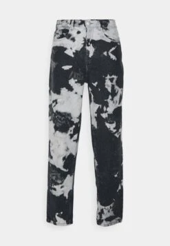 YOURTURN Unisex Moonwash Unisex - Jean Boyfriend - Black -Mode Soldes 63a59d7327164861abcb6b5e128ec972