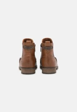 Mustang Boots À Talons - Cognac -Mode Soldes 6e4ca8ec9c884723b1d9c975883db144
