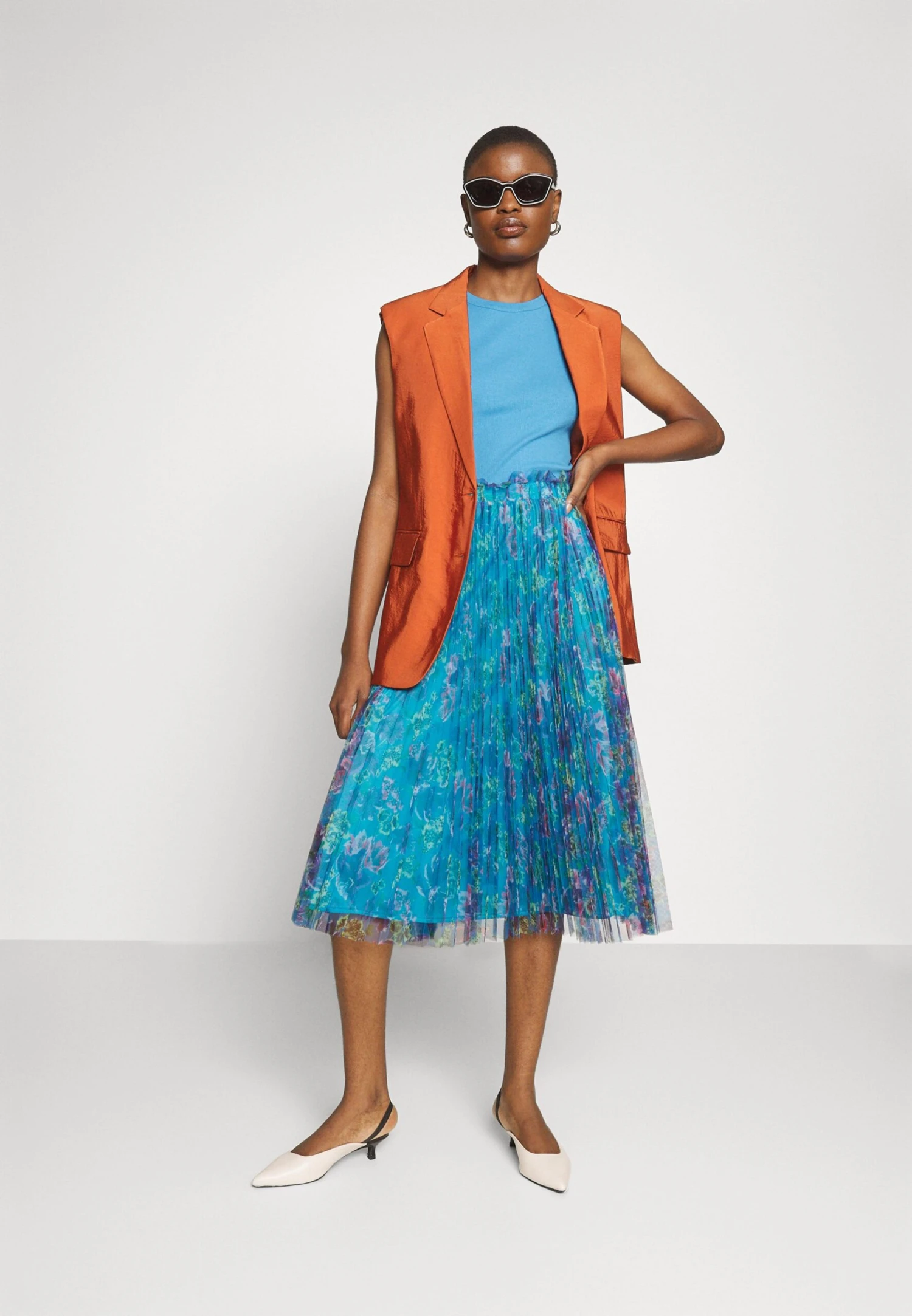 MAX & Co. Cicala - Jupe Plissée - Light Blue 4 MAX & Co. Cicala - Jupe Plissée - Light Blue - Image 2