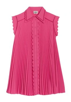 CLAUDIE PIERLOT Ramo - Robe Chemise - Bubble Gum -Mode Soldes 74129cc83d2e4eb09aa434fc6bbf88fb