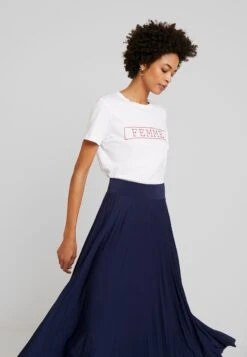 Anna Field Plisse A-Line Midi Skirt - Jupe Trapèze - Maritime Blue -Mode Soldes 7ab564a26da040e68012a316977b7a10