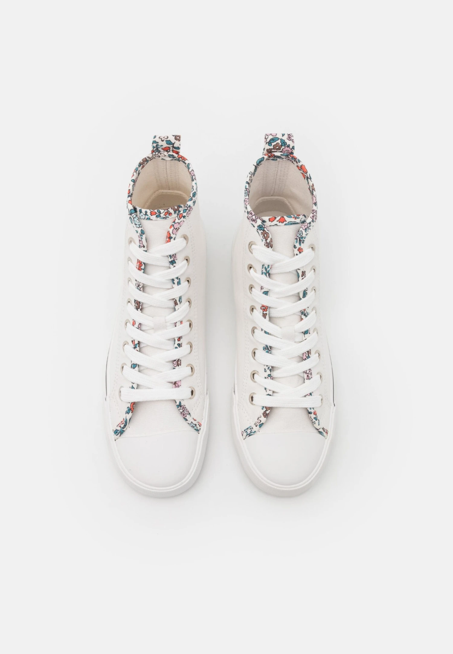 Anna Field Baskets Montantes - White/Multi-Coloured 8 Anna Field Baskets Montantes - White/Multi-Coloured - Image 6