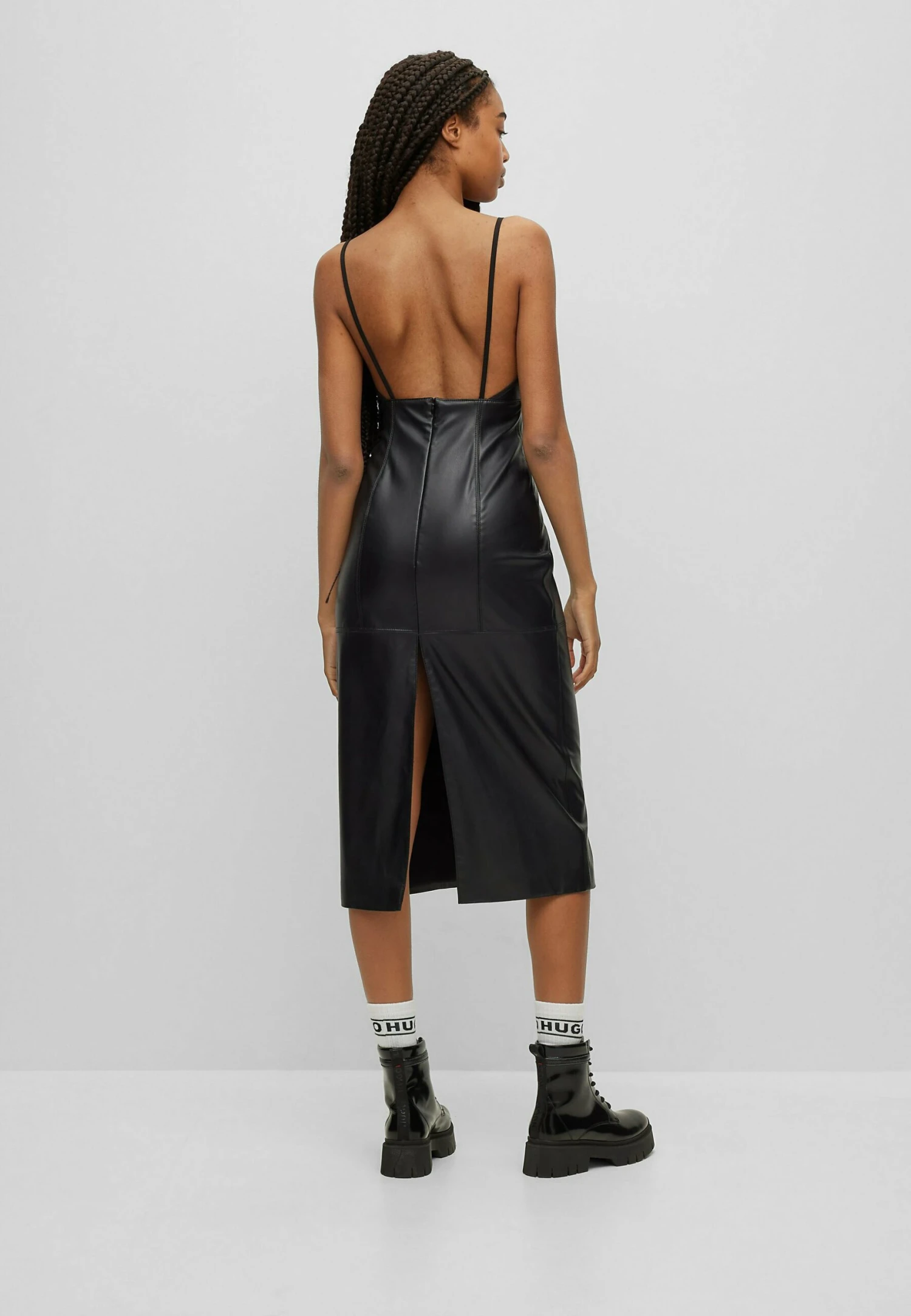 Hugo Kabarelle-1 - Robe De Jour - Black One 5 Hugo Kabarelle-1 - Robe De Jour - Black One - Image 3