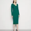 Anna Field V Ausschnitt Bodycon Midi Strickkleid - Robe Fourreau - Green 1 Anna Field V Ausschnitt Bodycon Midi Strickkleid - Robe Fourreau - Green -Mode Soldes 807e838c754e4ea180d59884c86923e3