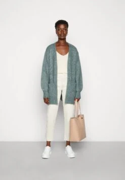 Kaffe Alioma Cardigan - Gilet - Balsam Green Melange -Mode Soldes 8247856091ea49719de7889cf7543b1c