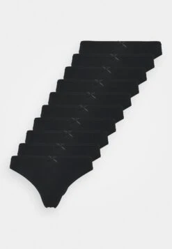 Anna Field 10 Pack - String - Black 10 Anna Field 10 Pack - String - Black -Mode Soldes 96ae7501f0f24390b5c6c97df1c645df