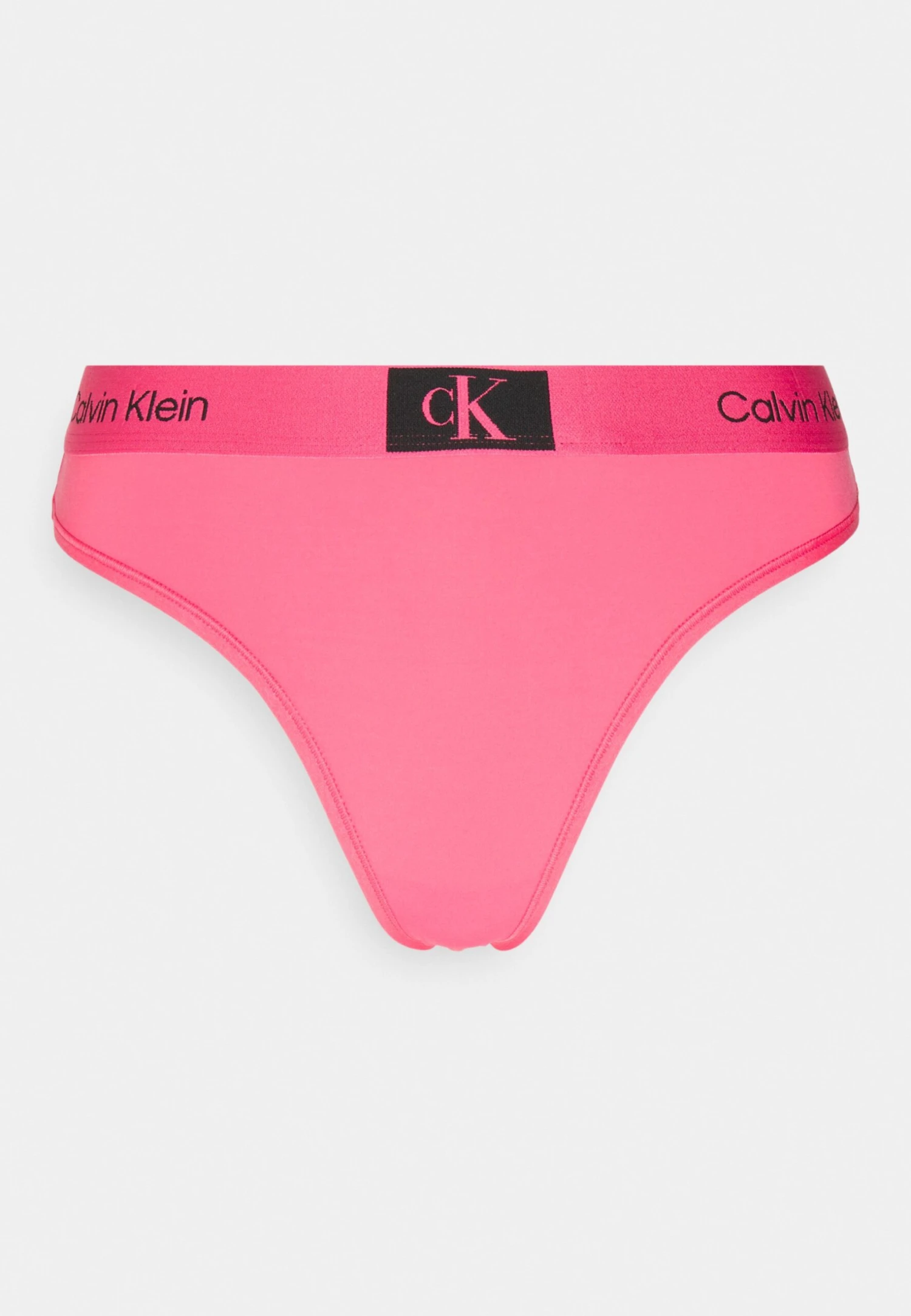 CALVIN KLEIN UNDERWEAR Modern Thong - String - Cerise Lipstick 6 CALVIN KLEIN UNDERWEAR Modern Thong - String - Cerise Lipstick - Image 4