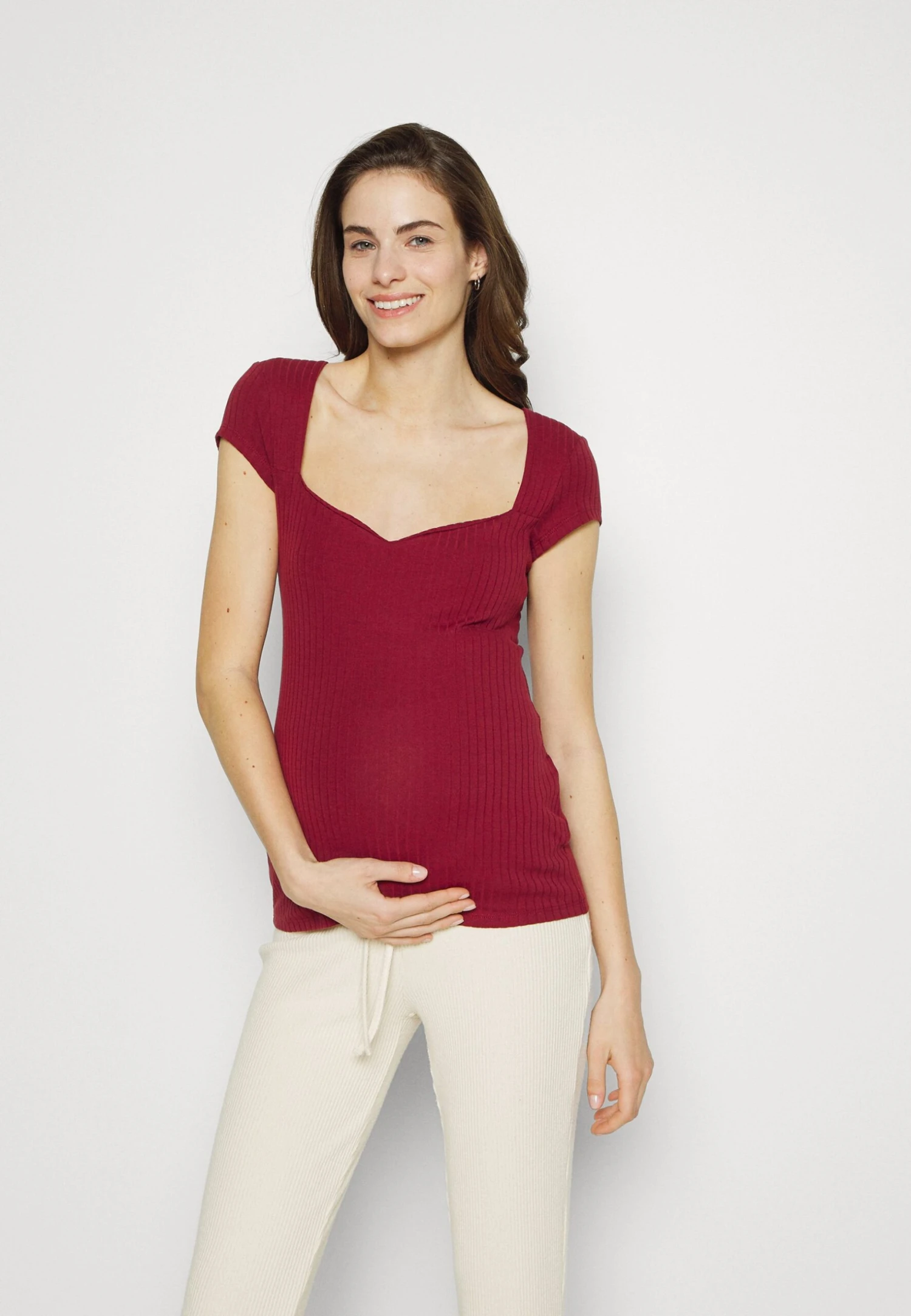 T-Shirt Basique - Dark Red 3 T-Shirt Basique - Dark Red