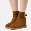 Anna Field Leather Winter Boot - Boots À Talons - Cognac -Mode Soldes a93a0fd4c746475d97bb24b996d066a1