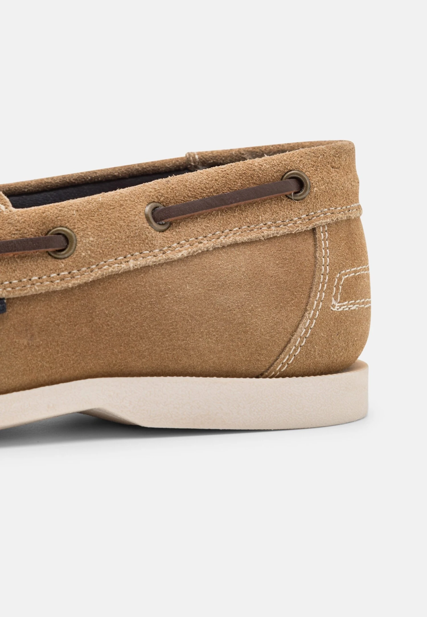 Pier One Leather Unisex - Chaussures Bateau - Beige 8 Pier One Leather Unisex - Chaussures Bateau - Beige - Image 6