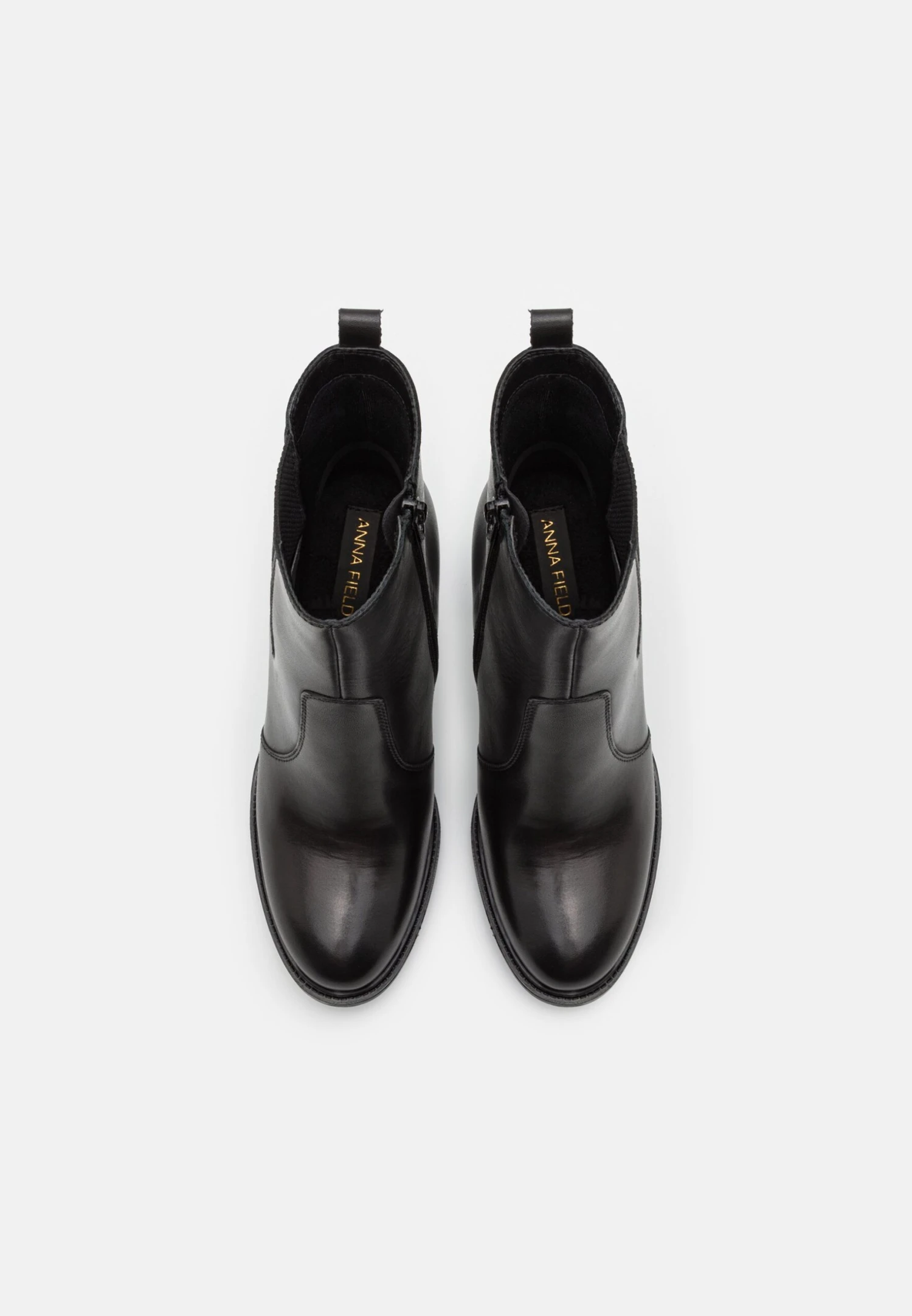 Leather - Bottines À Talons Hauts - Black 8 Leather - Bottines À Talons Hauts - Black - Image 6