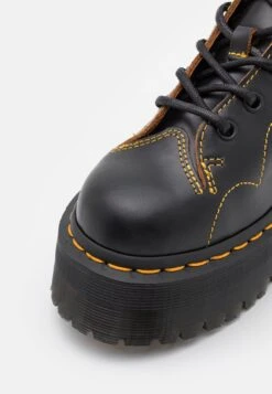 Dr. Martens Church Quad Unisex - Boots À Talons - Black Vintage Smooth -Mode Soldes b3df53c3487845c58b5bc224319dc8bd