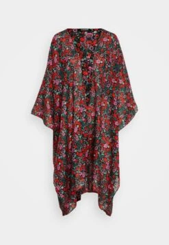 Even&Odd Floral - Veste Légère - Red -Mode Soldes c065489f3ea147759aeb24966ae3ae0a