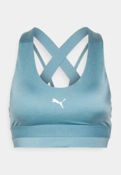 Puma Mid Impact Strong Shine Bra - Brassières De Sport À Maintien Normal - Bold Blue -Mode Soldes c145f7c0f33249f7970a86dbe0bc5981