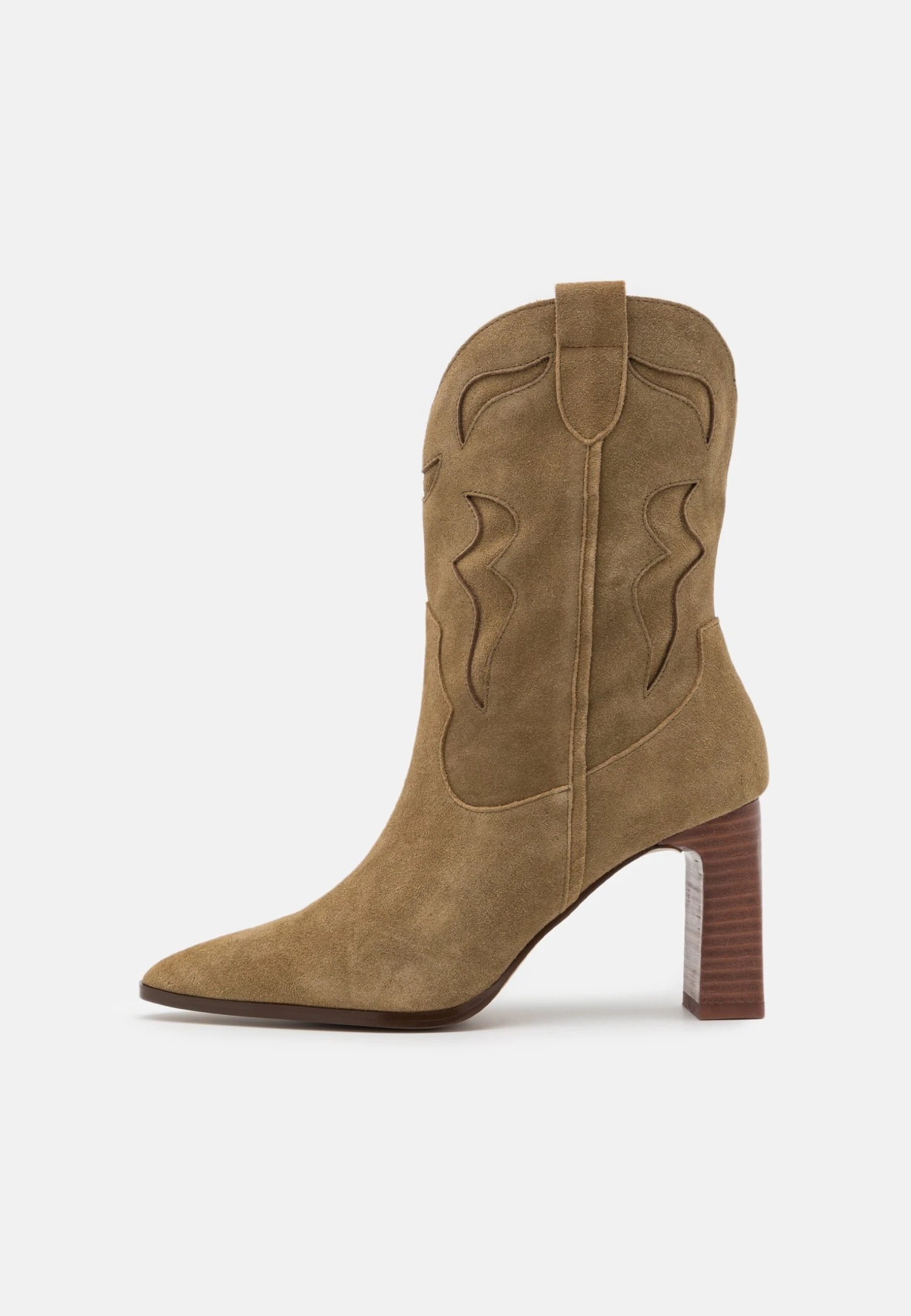 Anna Field Leather - Santiags - Khaki 4 Anna Field Leather - Santiags - Khaki - Image 2