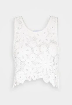 Vila Vimana Crop - Débardeur - Snow White -Mode Soldes c5c5b119365f4aea9014c58e4387ad72