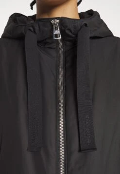 Marc O'Polo Coat Long Padded Fixed Hood Zipper Drawstring Waist - Parka - Black -Mode Soldes d08c87cd32194e8db62dd36b12898032