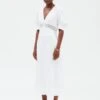 CLAUDIE PIERLOT Rivage - Robe De Jour - Blanc -Mode Soldes dabb8839b1644c7784ddc53024ec0dde