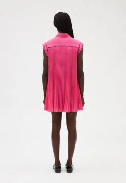 CLAUDIE PIERLOT Ramo - Robe Chemise - Bubble Gum -Mode Soldes e4cb9ac47f154714bfbcc494b173b8ca