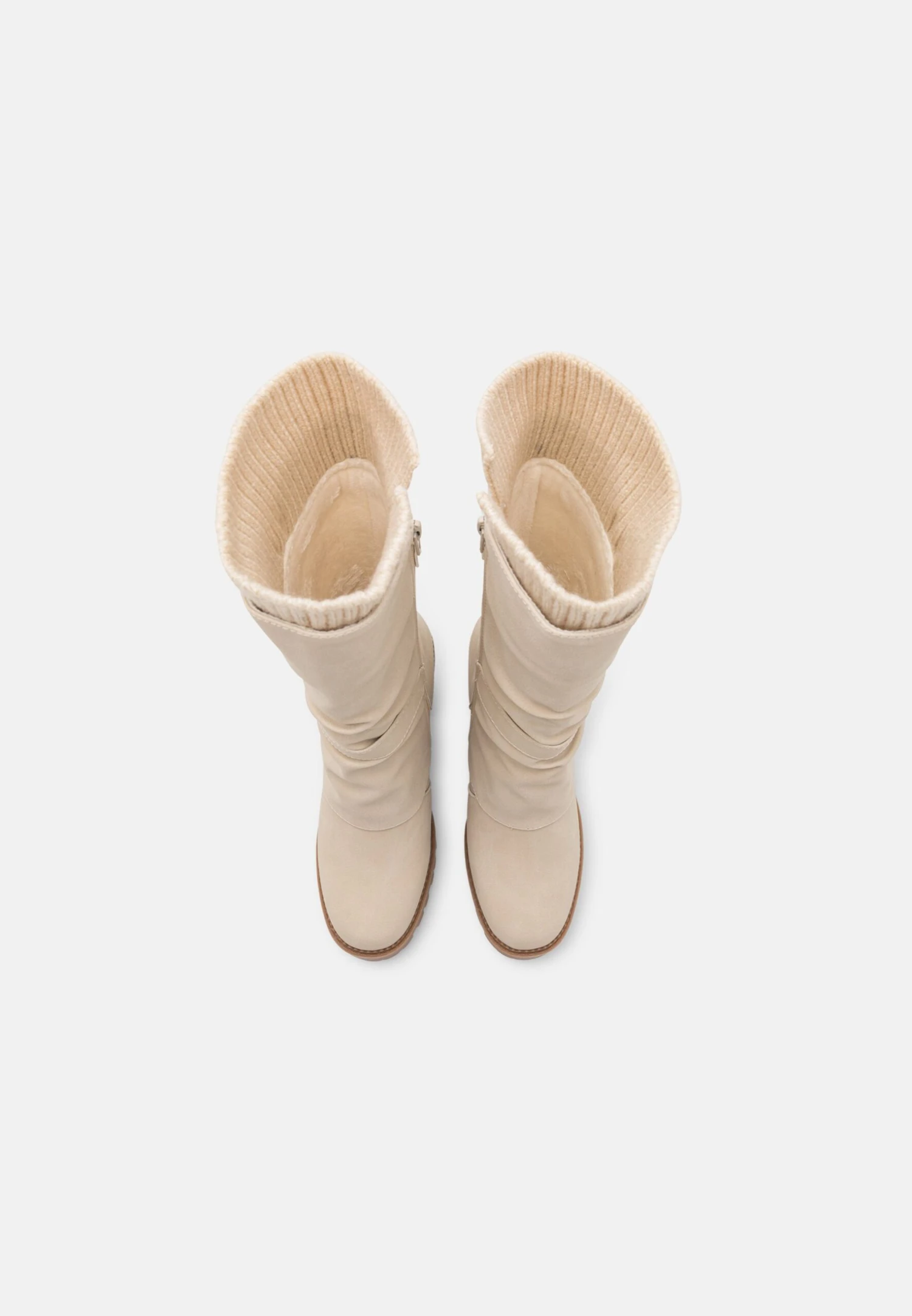Anna Field Bottes - Beige 8 Anna Field Bottes - Beige - Image 6