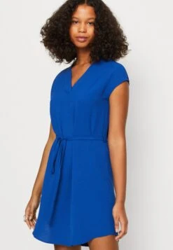 Vila Vijosa Belt Dress - Robe De Jour - Mazarine Blue -Mode Soldes f0819567b60246efb938dd37161d8033