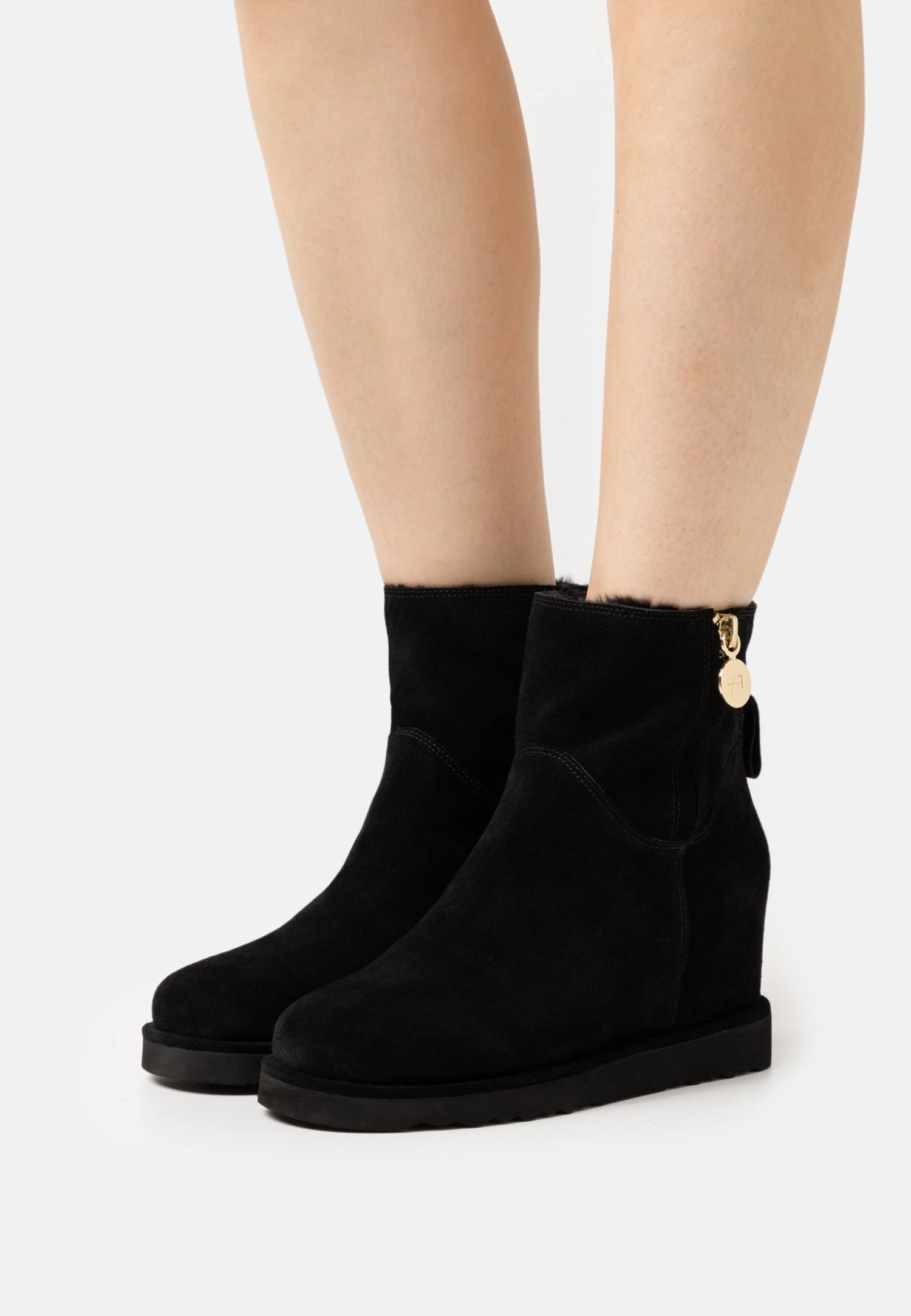 Anna Field Leather Winter Boot - Boots À Talons - Black 3 Anna Field Leather Winter Boot - Boots À Talons - Black