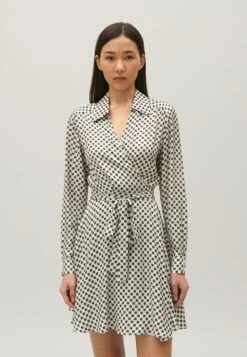 CLAUDIE PIERLOT Rixiemonogramme - Robe Chemise - Print Clair