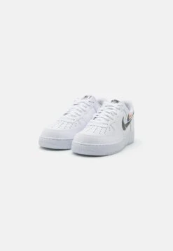 Nike Sportswear Air Force 1 Unisex - Baskets Basses - White/Ash/Black/Light Silver/Bright Mandarin -Mode Soldes f37bef457be445d6980c3e8d2ffcc666