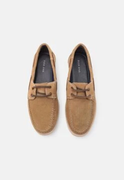 Pier One Leather Unisex - Chaussures Bateau - Beige 11 Pier One Leather Unisex - Chaussures Bateau - Beige -Mode Soldes f3ab48104c8d417d9d72fd06ae1a9e15